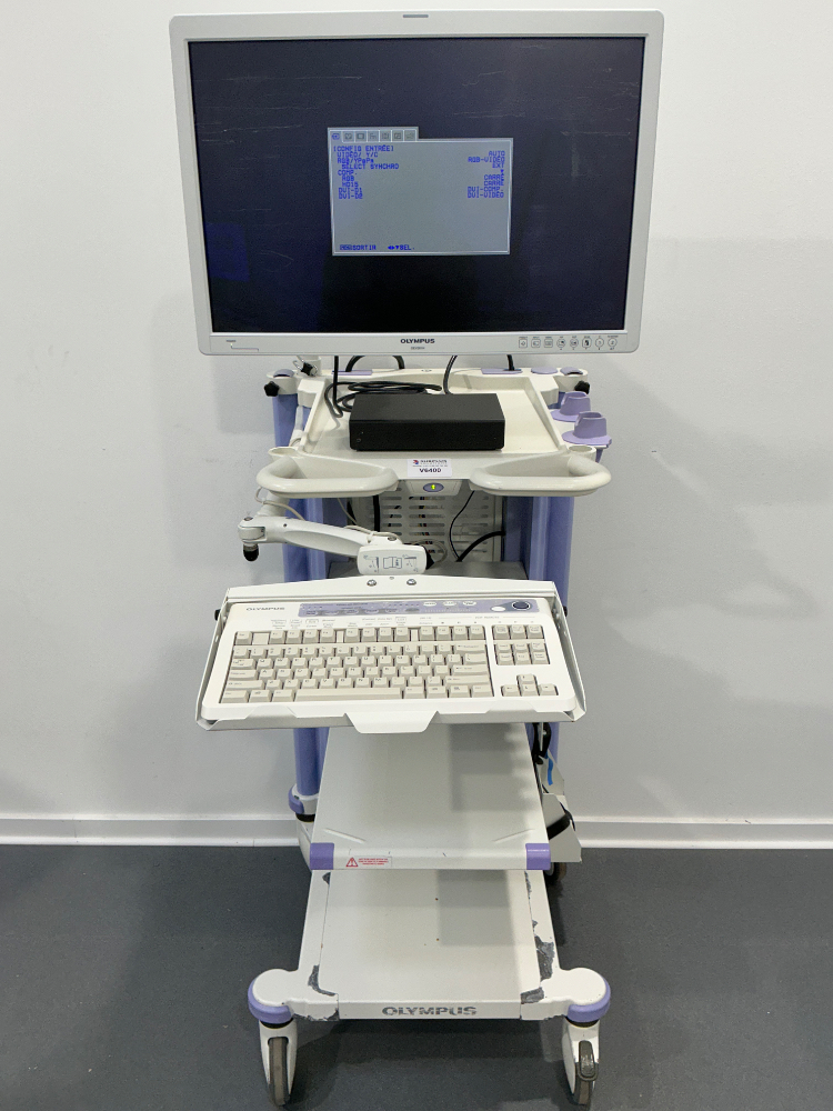 Image of Olympus Endoscopy Trolley with accessories